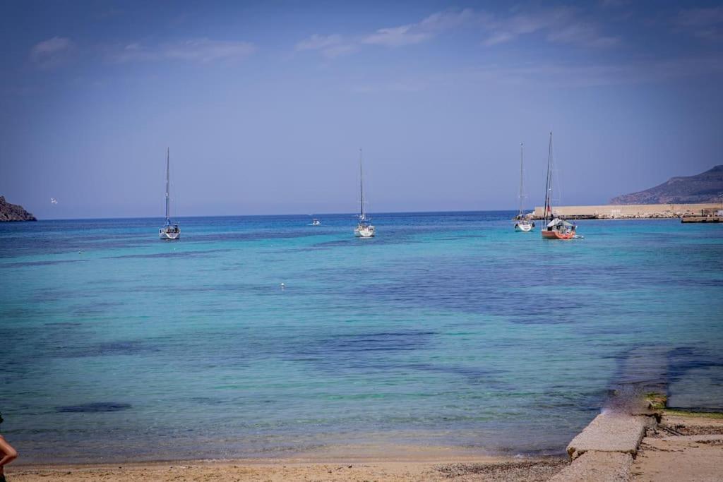 La Perla Della Praia Villa Favignana Eksteriør bilde